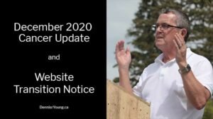 December 2020 Cancer Update and Website Transition Notice