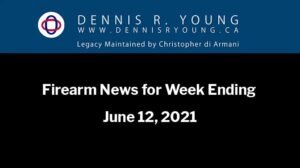 National and International Gun Control News for the week ending June 12, 2021