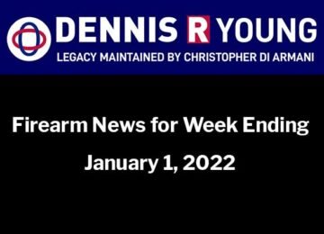 National and International Gun Control News for the week ending January 1, 2022